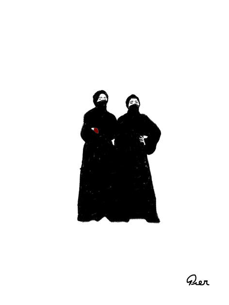 Revolution - A digital print from my series For a Better World